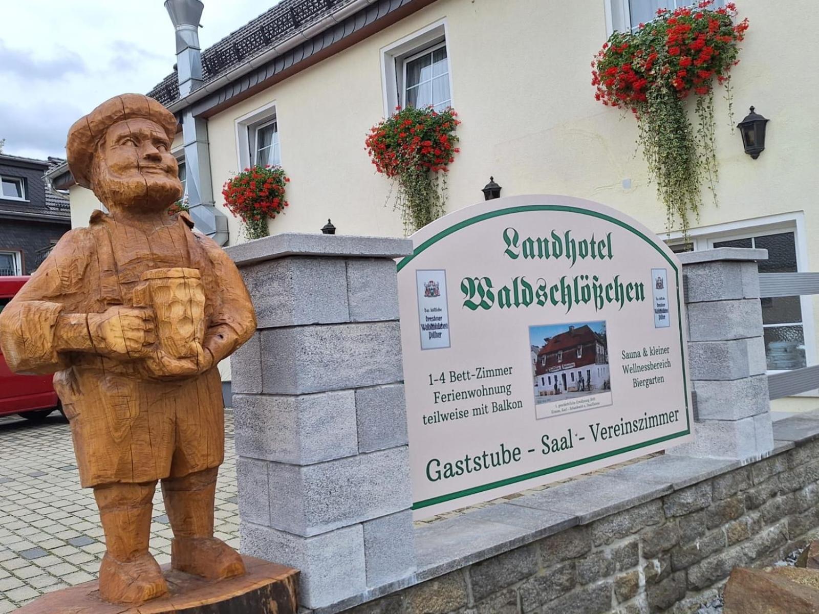 Ferienwohnung - Landhotel Waldschloesschen Sohland an der Spree Ngoại thất bức ảnh